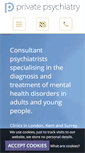 Mobile Screenshot of privatepsychiatry.co.uk